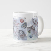 Eleze & Friends Series Boganhues Print Jumbo-Tasse (Vorderseite Rechts)