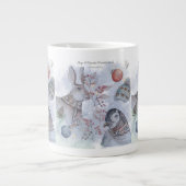 Eleze & Friends Series Boganhues Print Jumbo-Tasse (Vorderseite)