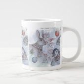 Eleze & Friends Series Boganhues Print Jumbo-Tasse (Rechts)