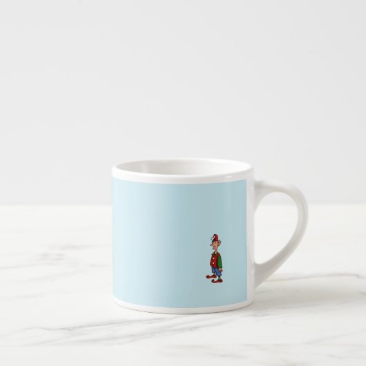 Elf Achtung: Tasse von Espresso von Hand verlassen (Rechts)