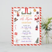 Elf-Adoption-Zertifikat Adoptierte ein Elf Weihnac (Stehend Vorderseite)