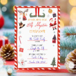 Elf-Adoption-Zertifikat Adoptierte ein Elf Weihnac Einladung<br><div class="desc">Dieser niedliche Elf Letter ist eine perfekte Ergänzung zu Ihrem magischen Weihnachten!</div>