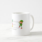 ELF-Akronym-Tasse Kaffeetasse (VorderseiteRechts)