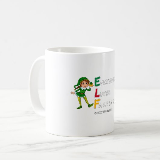 ELF-Akronym-Tasse Kaffeetasse (Vorderseite Links)