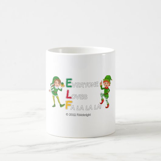 ELF-Akronym-Tasse Kaffeetasse (Mittel)