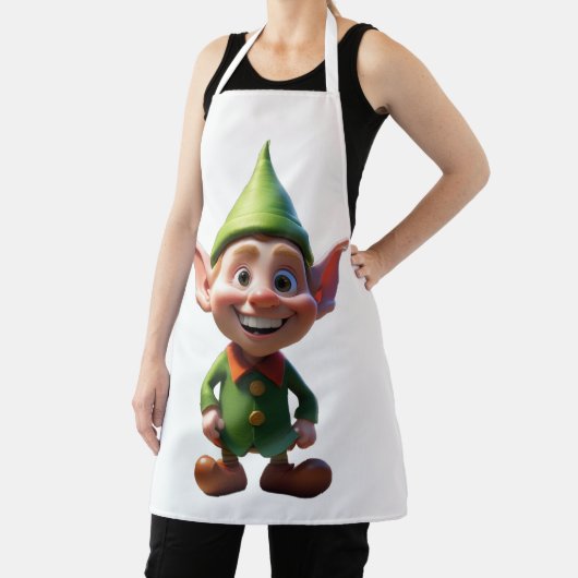 ELF All-over-Print-Schürze, Mittel Schürze (InSitu)