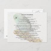 Elf Anforderungen der Parrotlets Postkarte (Vorne/Hinten)