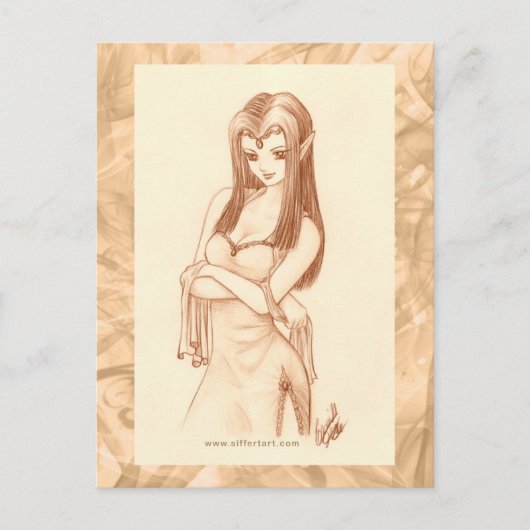 Elf (anime) postkarte (Vorderseite)
