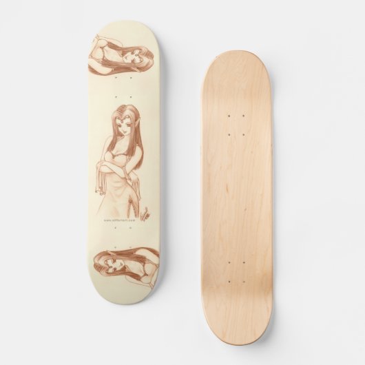 Elf (Animeart) Skateboard (Vorderseite)