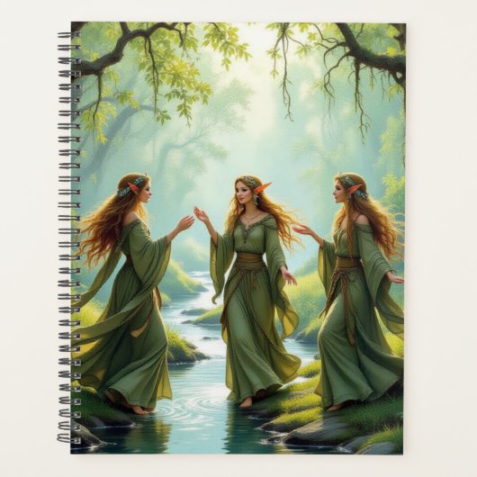 Elf-Ansammlung-Kalender Planer (Vorderseite)