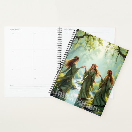 Elf-Ansammlung-Kalender Planer (Anzeige)
