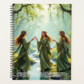 Elf-Ansammlung-Kalender Planer (Vorderseite)
