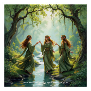 Elf Ansammlung Poster