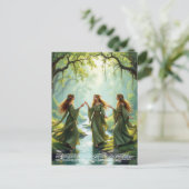 Elf Ansammlung Postkarte (Stehend Vorderseite)