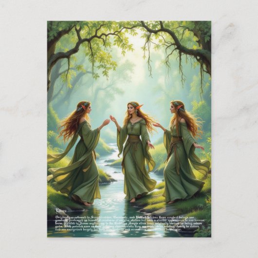 Elf Ansammlung Postkarte (Vorderseite)