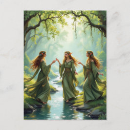 Elf Ansammlung Postkarte