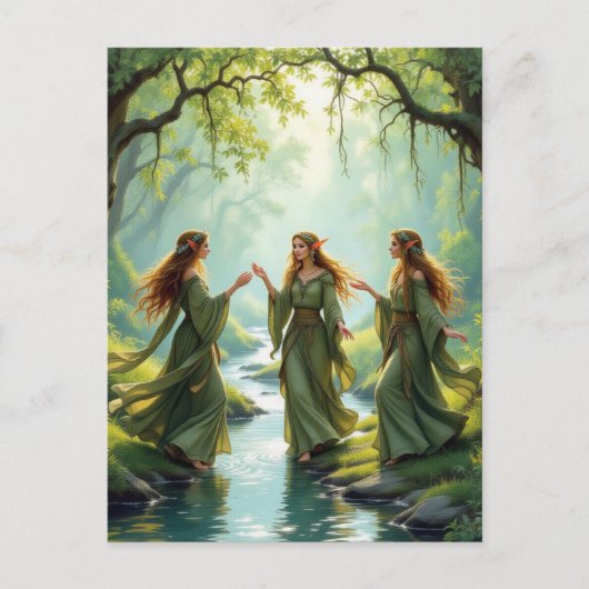 Elf Ansammlung Postkarte (Vorderseite)