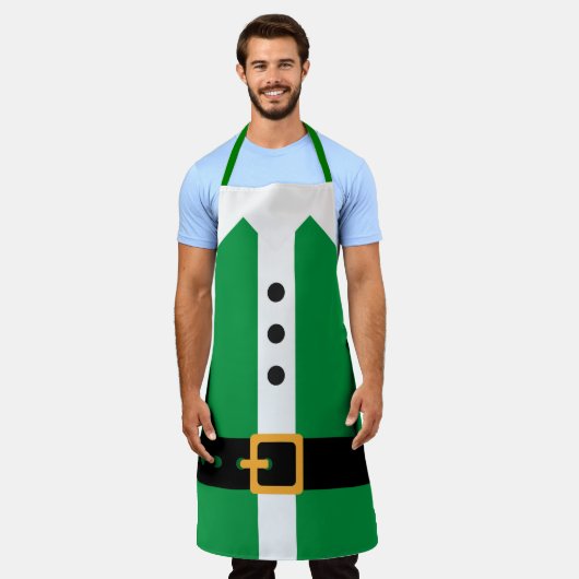 Elf Anzug Schürze (Getragen)