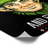 Elf Around And Find Out _ Funny Christmas Holiday Poster (Ecke)