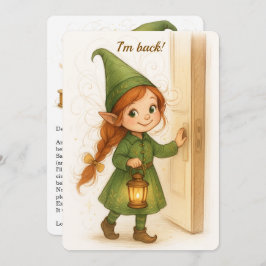 Elf Arrival Letter | Special Delivery from the Nor Feiertagskarte