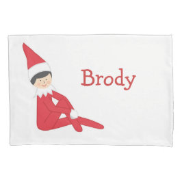 Elf auf dem Kissen-Kissenbezug Kissenbezug