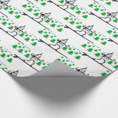 Elf auf der Surfboard Thunder_Cove Geschenkpapier (Ecke)