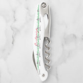 Elf auf der Surfboard Thunder_Cove Kellnermesser (Rückseite)