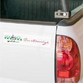 Elf auf einer Surfboard Thunder_Cove Autoaufkleber (Auf Lkw)