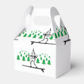 Elf auf einer Surfboard Thunder_Cove Geschenkschachtel (Rückseite)