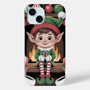 Elf auf Shelf Weihnachten Niedlich iPhone / iPad F Case-Mate iPhone Hülle