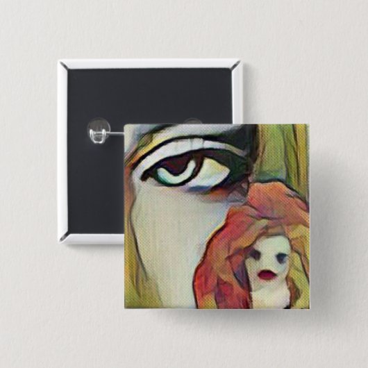 Elf-Augen Button (Vorne & Hinten)