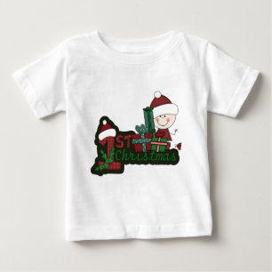 Elf Baby First Christmas T - Shirt und Geschenke