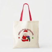 Elf Baby White Erste Weihnachtsgeschenke und Gesch Tragetasche (Vorne)