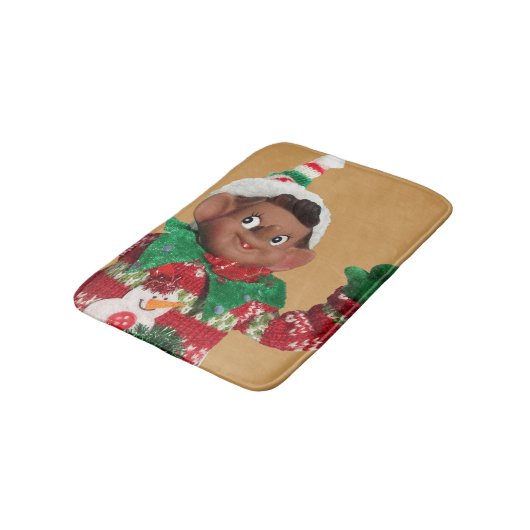 Elf Badematte (Schrägansicht)