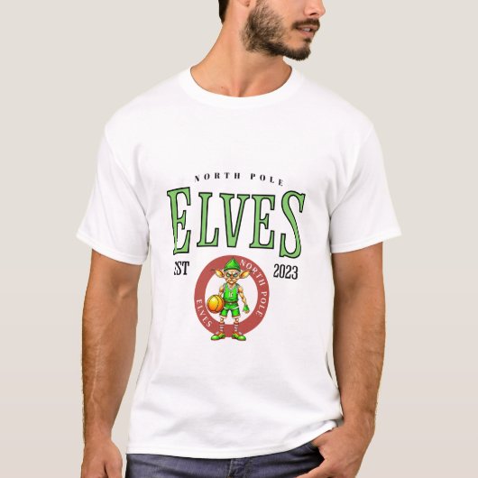 Elf Basketball T-Shirt (Vorderseite)