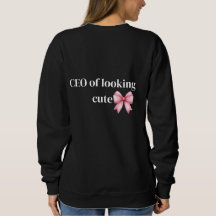 elf Besessene Coquette Sweatshirt - Ästhetische Gr