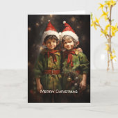 Elf Bestie Friends Karte (Gelbe Blume)