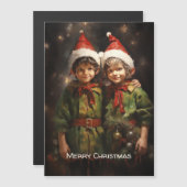 Elf Bestie Friends Magnetkarte (Vorne/Hinten)