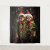 Elf Bestie Friends Wandteppich (Vorderseite)