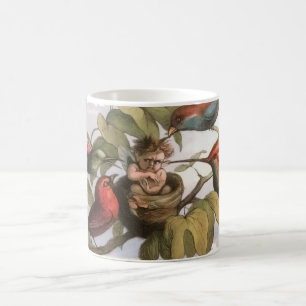 Elf Bird Sprite Pixie Brownie Fairy Tale Kaffeetasse