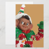 Elf Briefpapier (Vorne/Hinten)