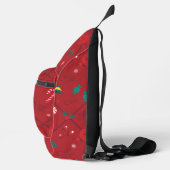 Elf Candy Schachbrett Pattern Crossbody Bag (Rechts)