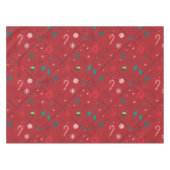 Elf Candy Schachbrett Pattern Tischdecke (Vorderseite (Horizontal))