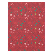 Elf Candy Schachbrett Pattern Tischdecke (Vorderseite)