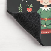 Elf Care Funny Christmas Elf Magische Selbstversor Mousepad (Ecke)