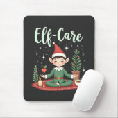 Elf Care Funny Christmas Elf Magische Selbstversor Mousepad (Mit Mouse)