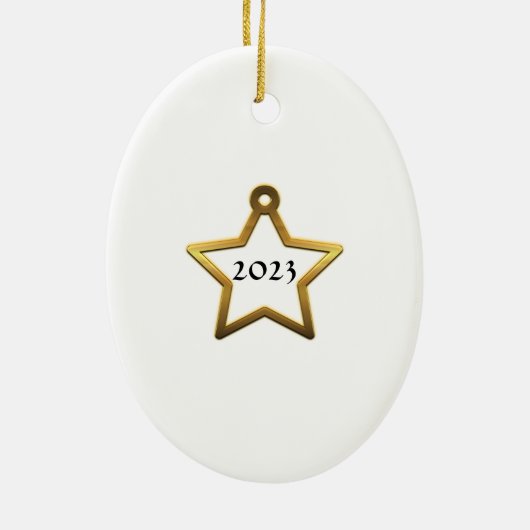 Elf Catching Fairies Keramik Ornament (Hinten)