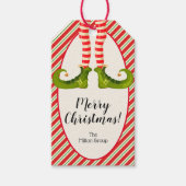 Elf Christmas Geschenkanhänger (Vorderseite)