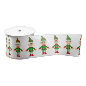 Elf Christmas Satinband (Spule)