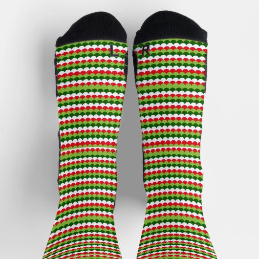 Elf Christmas Socken (Oben)